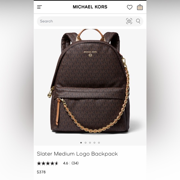 Michael Kors Slater Backpack • New Without Tags - Picture 16 of 16